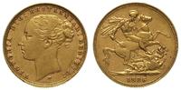 1 funt 1885, Londyn, złoto 7.95 g