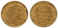 10 franków 1851/A, Paryż, złoto 3.20 g