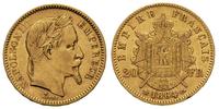 20 franków 1864/BB, złoto 6.42 g