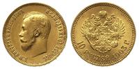 10 rubli 1903, złoto 8.59 g