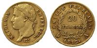 20 franków 1812/A, złoto 6.38 g