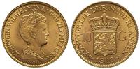 10 guldenów 1912, Utrecht, złoto 6.74 g