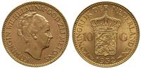 10 guldenów 1932, Utrecht, złoto 6.73 g