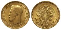 10 rubli 1899/FZ, Petersburg, złoto 8.60 g