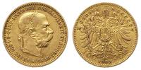 10 koron 1905, Wiedeń, złoto 3.38 g