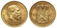 10 guldenów 1875, Utrecht, złoto 6.71 g, ładny e