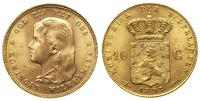 10 guldenów 1897, Utrecht, rzadsza odmiana - pop