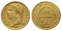20 franków 1810/A, Paryż, złoto 6.37 g