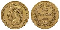 20 franków 1840/A, Paryż, złoto 6.39 g
