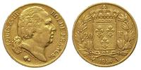 20 franków 1818/A, Paryż, złoto 6.36 g