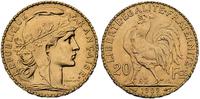 20 franków 1909, złoto 6.45 g
