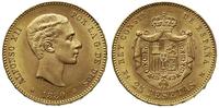 25 peset 1880, Madryt, złoto 8.05 g