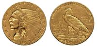 2 1/2 dolara 1927, Filadelfia, złoto 4.19 g