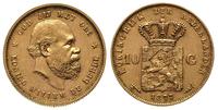 10 guldenów 1877, złoto 6.70 g