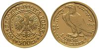 500 złotych 2004, Orzeł Bielik, złoto 31.1 g, mo