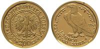200 złotych 1999, Orzeł Bielik, złoto 15.55 g, m
