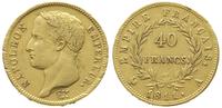 40 franków 1811/A, Paryż, złoto 12.89 g, Friedbe