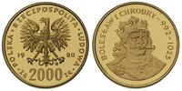2.000 złotych 1980, Bolesław Chrobry, złoto 8.03
