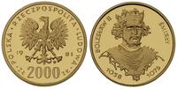 2.000 złotych 1980, Bolesław Śmiały, złoto 8.03 