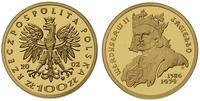 100 złotych 2002, Władysław Jagiełło, złoto 8.06