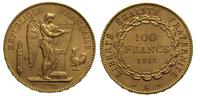 100 franków 1911/A, Paryż, złoto 32,27 g
