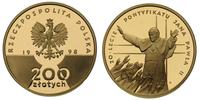 200 złotych 1998, Warszawa, 20-Lecie  Pontyfikat