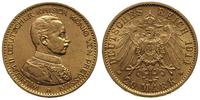 20 marek 1914, Berlin, Cesarz w mundurze, złoto 