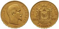 100 franków 1857/A, Paryż, złoto 32.25 g