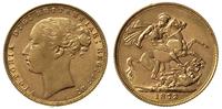 1 funt 1872, złoto 7.96 g, Fr. 387