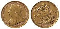 1 funt 1894/S, Sydney, złoto 7.95 g, Fr. 23
