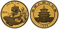 100 yuanów 1988, moneta wybita stemplem lustrzan