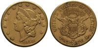 20 dolarów 1859/S, San Francisco, złoto 33.39 g