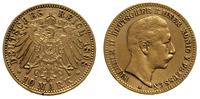 10 marek 1898, Berlin, złoto 3.92 g, lekko wygię