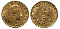 10 marek 1906, Berlin, złoto 3.96 g, lekko wygię