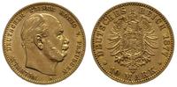 10 marek 1877/A, Berlin, złoto 3.95 g, Jaeger 24