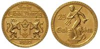 25 guldenów 1930, Gdańsk, złoto 7.97 g, Parchimo