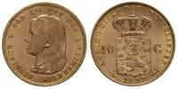 10 guldenów 1897, Utrecht, złoto 6.72, Friedberg