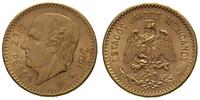 10 pesos 1917, Mexico City, złoto 8.35 g, Friedb