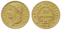 20 franków 1812 / A, Paryż, złoto 6.41 g, Fr. 51