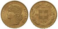 20 franków 1896/B, Berno, złoto 6.46 g, Friedber