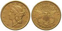 20 dolarów 1867/S, San Francisco, złoto 33.37 g