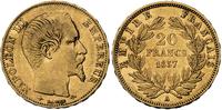 20 franków 1857/A, Paryż, złoto 6.63 g