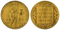 dukat 1928, Utrecht, złoto 3.48 g, Friedberg 352