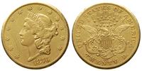 20 dolarów 1876/CC, Carson City, złoto 33.37 g, 
