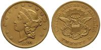 20 dolarów 1861, Filadelfia , złoto 33.39 g