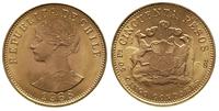 50 peso 1968, złoto 10.17 g, połysk menniczy