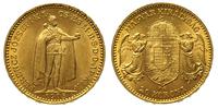 20 koron 1905, Kremnica, złoto 6.78 g, Fr. 250