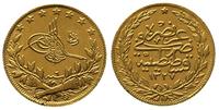100 piastrów 1914, Sułtan Rashad, złoto próby "9
