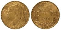 10 franków 1912, złoto 3.21 g, Fr. 504