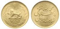 1 pahlavi 1944 (SH 1323), złoto "900" 8.12 g, pi